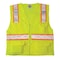Kishigo S, Lime, Class 2, Solid Front With Mesh Back Vest 1163-S - alternate 2